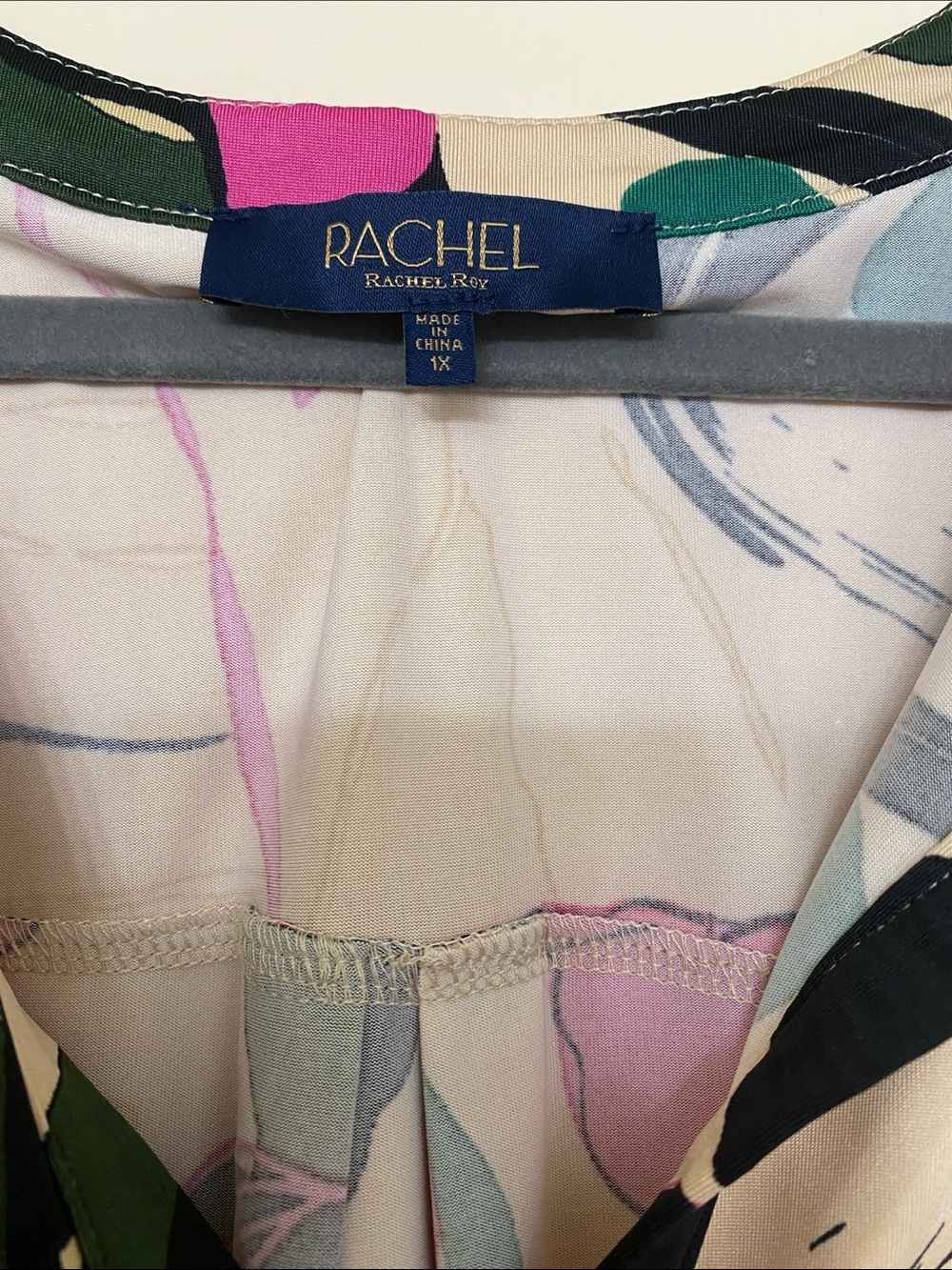RACHEL Rachel Roy Cream Floral Camisole - Picture 2 of 4